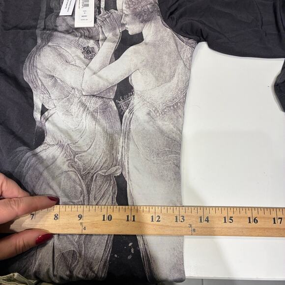 NWT Alice + Olivia Delora Renaissance Fresco Dress Sz 4 - Picture 12 of 13